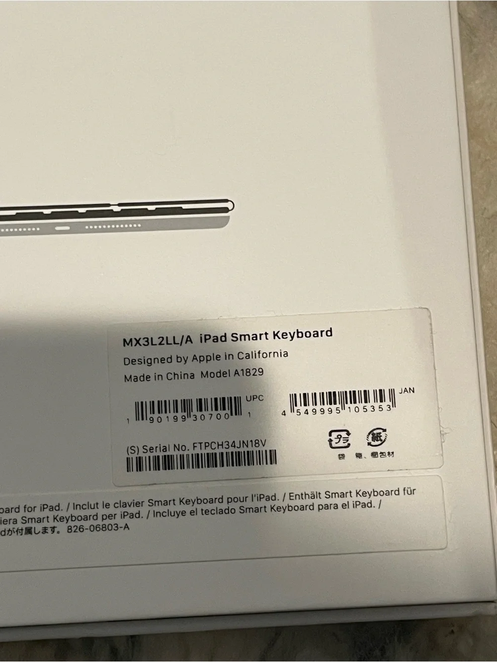Apple Smart Keyboard Folio for iPad - Black